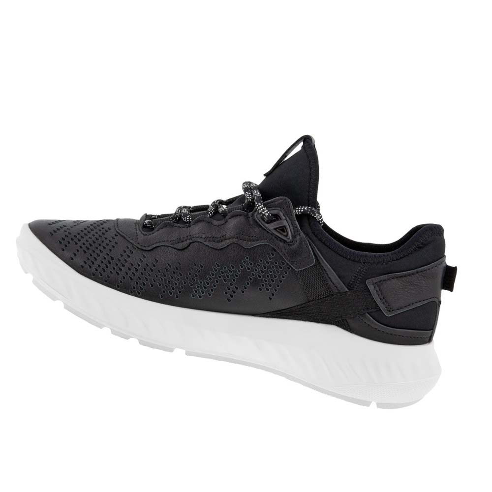 Women's Ecco Ath-1fw Sneakers Black | USA 201ZUT